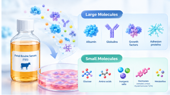 Major Serum Components and Their Categories