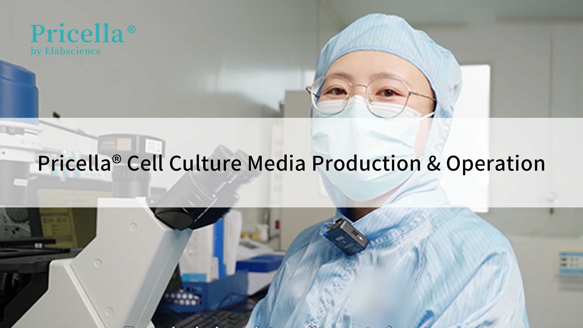 Pricella&reg; Cell Culture Media Production & Operation - cover