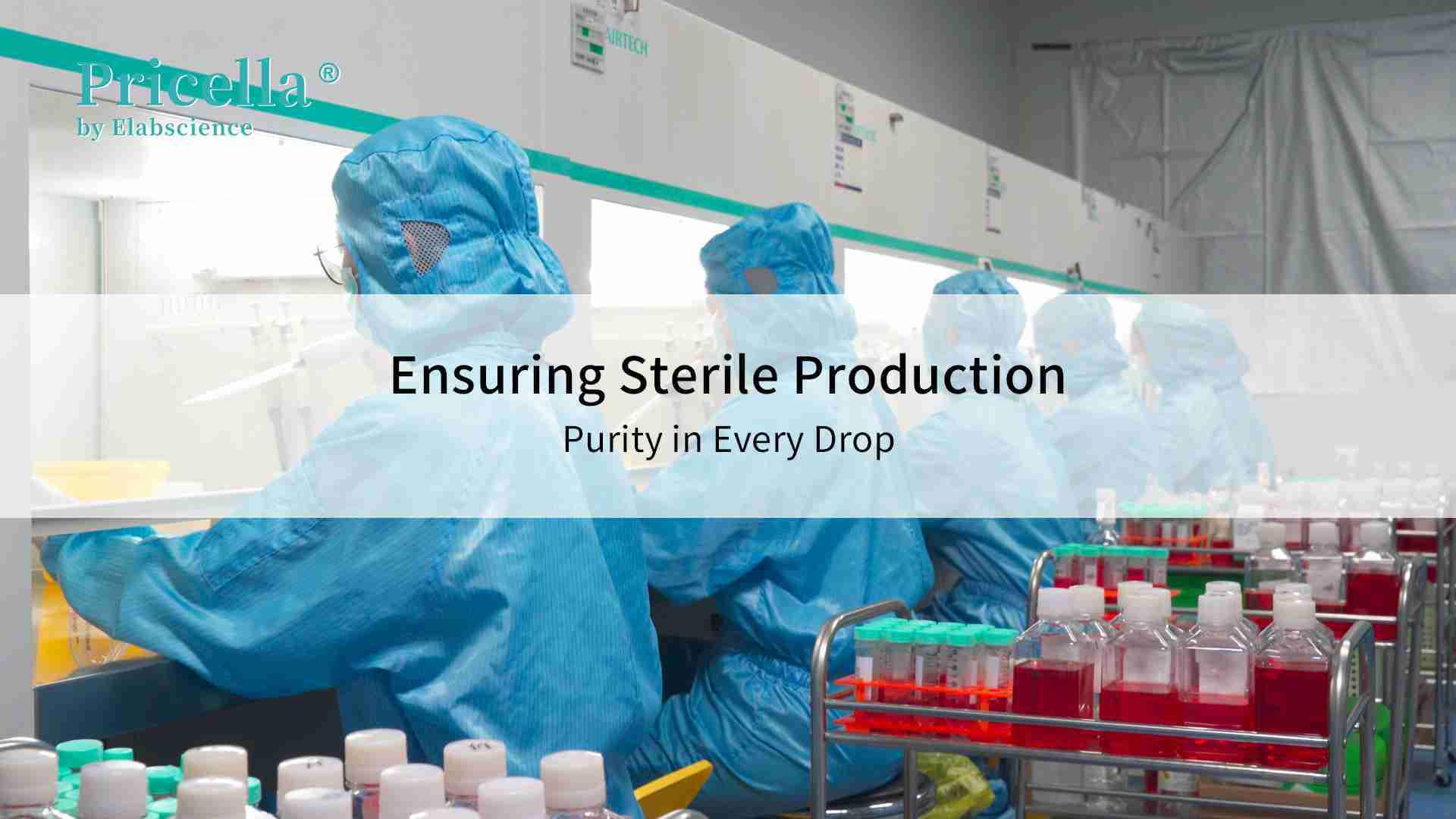 Ensuring Sterile Production | Purity in every drop - cover