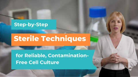 Step-by-Step Sterile Techniques for Reliable, Contamination-Free Cell Culture - cover